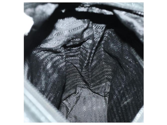 Borsa Tote PRADA in pelle nera - vista 18