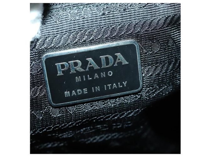 Borsa Tote PRADA in pelle nera - vista 19