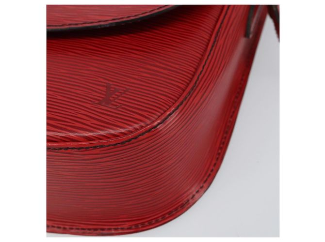 Borsa a tracolla LOUIS VUITTON Epi Saint Cloud GM Rossa M52197 LV - vista 14