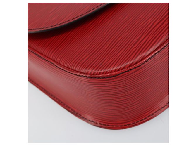Borsa a tracolla LOUIS VUITTON Epi Saint Cloud GM Rossa M52197 LV - vista 15