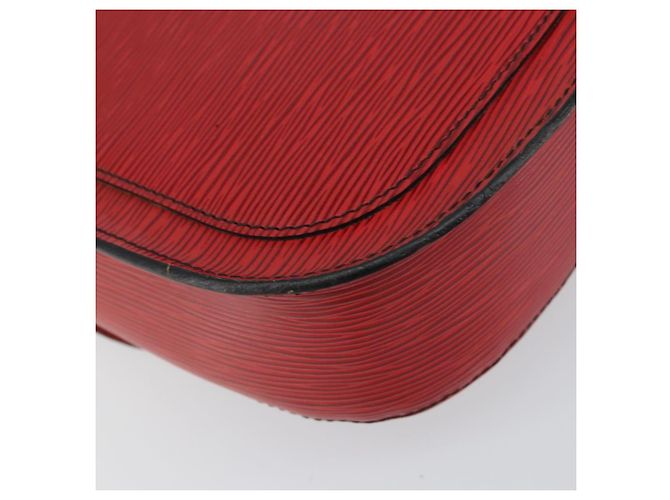 Borsa a tracolla LOUIS VUITTON Epi Saint Cloud GM Rossa M52197 LV - vista 17