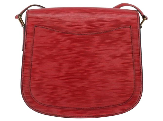 Borsa a tracolla LOUIS VUITTON Epi Saint Cloud GM Rossa M52197 LV - vista 2