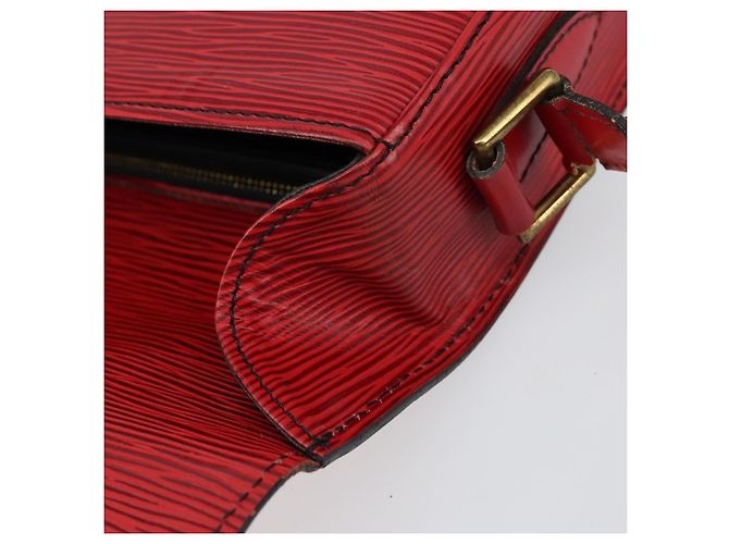Borsa a tracolla LOUIS VUITTON Epi Saint Cloud GM Rossa M52197 LV - vista 20