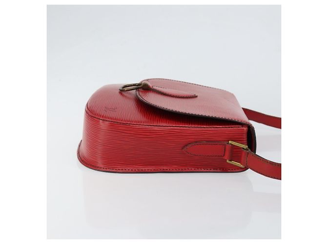 Borsa a tracolla LOUIS VUITTON Epi Saint Cloud GM Rossa M52197 LV - vista 3