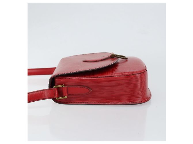 Borsa a tracolla LOUIS VUITTON Epi Saint Cloud GM Rossa M52197 LV - vista 4