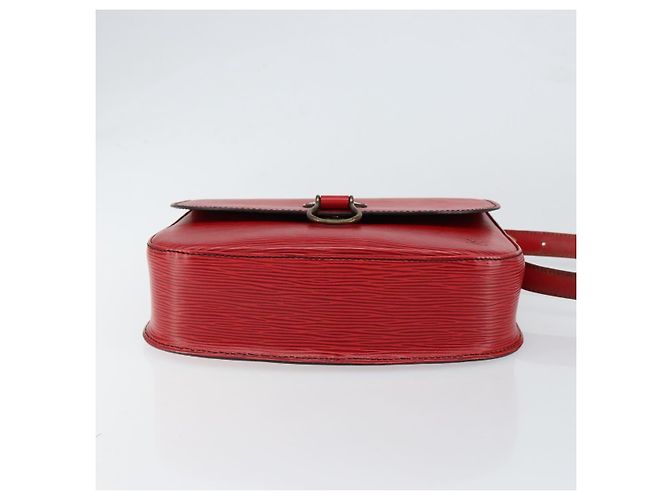 Borsa a tracolla LOUIS VUITTON Epi Saint Cloud GM Rossa M52197 LV - vista 5