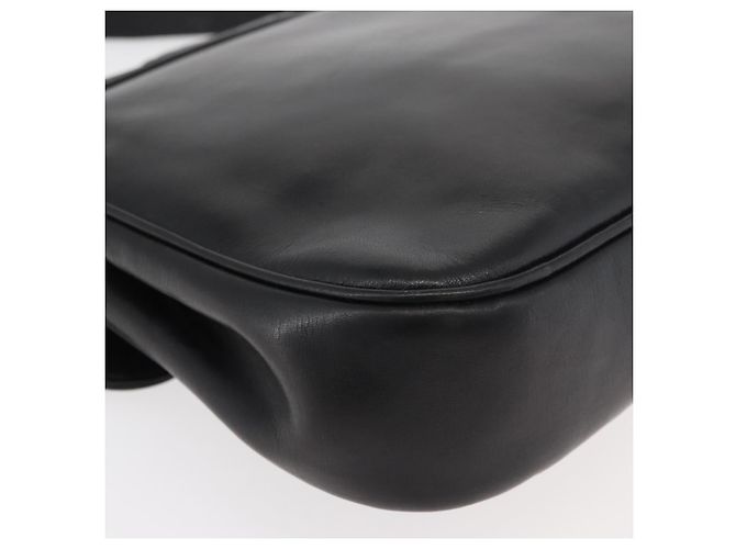 Borsa a tracolla GUCCI Web Sherry Line Jackie in pelle nera, oro e rosso - vista 15