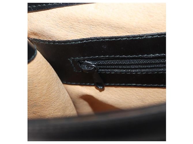Borsa a tracolla GUCCI Web Sherry Line Jackie in pelle nera, oro e rosso - vista 20