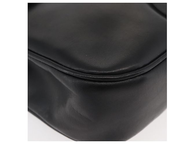 Borsa a tracolla GUCCI Web Sherry Line Jackie in pelle nera, oro e rosso - vista 9