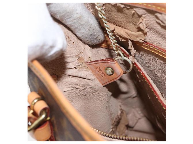LOUIS VUITTON Borsa a tracolla Monogram Bucket PM M42238 LV - vista 12