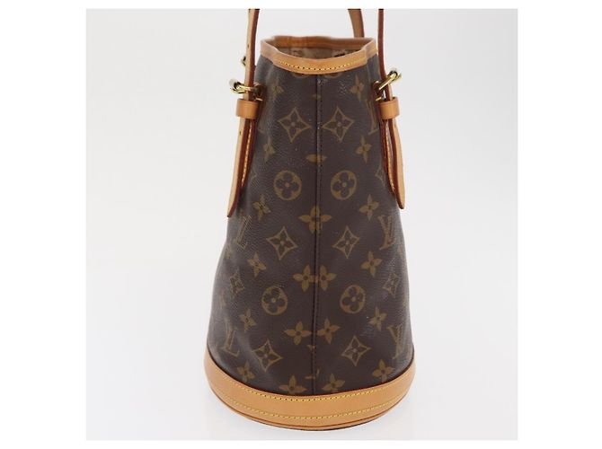 LOUIS VUITTON Borsa a tracolla Monogram Bucket PM M42238 LV - vista 3