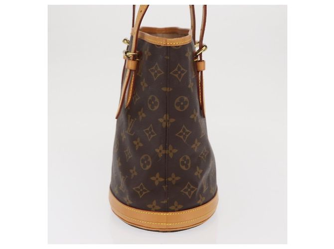 LOUIS VUITTON Borsa a tracolla Monogram Bucket PM M42238 LV - vista 4