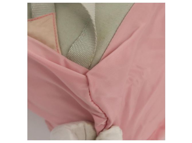 Sac à dos PRADA Nylon Pink Silver - vue 18