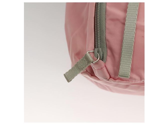 Sac à dos PRADA Nylon Pink Silver - vue 21