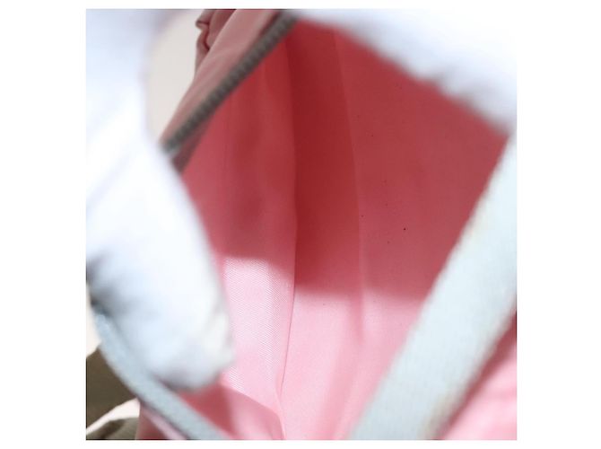 Sac à dos PRADA Nylon Pink Silver - vue 29