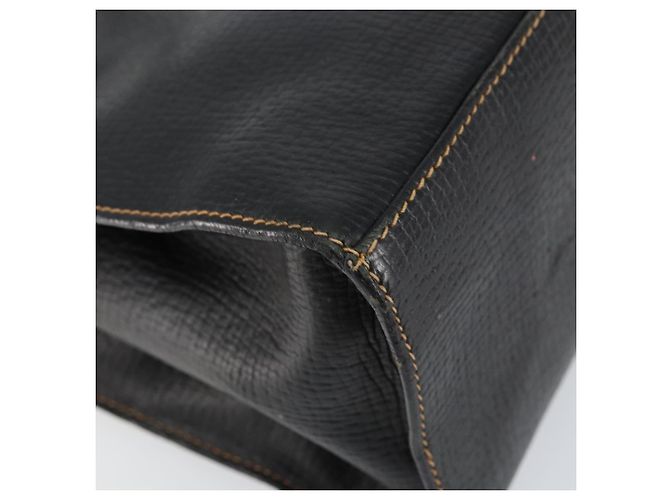 Borsa Tote LOEWE in pelle nera e oro - vista 16