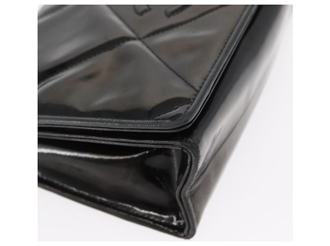Borsa a tracolla CHANEL Matelasse con catena Smalto Nero Oro CC - vista 8