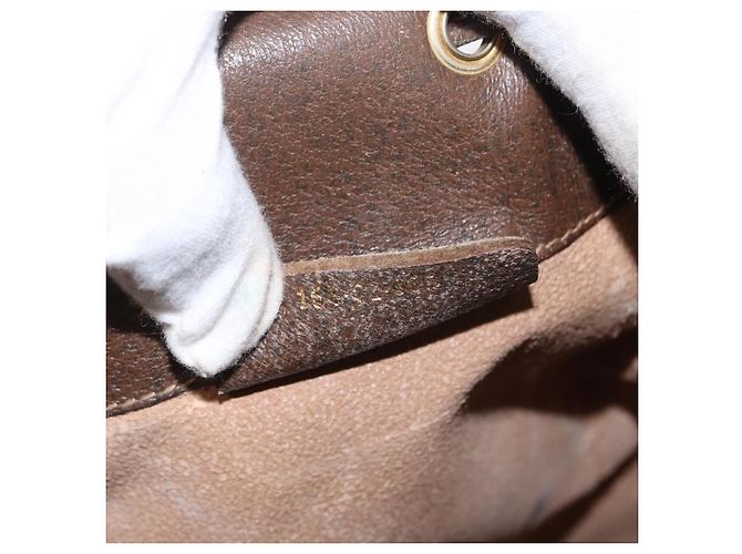Borsa GUCCI GG Supreme Web Sherry Line PVC Beige Gold 164 02 085 - vista 12