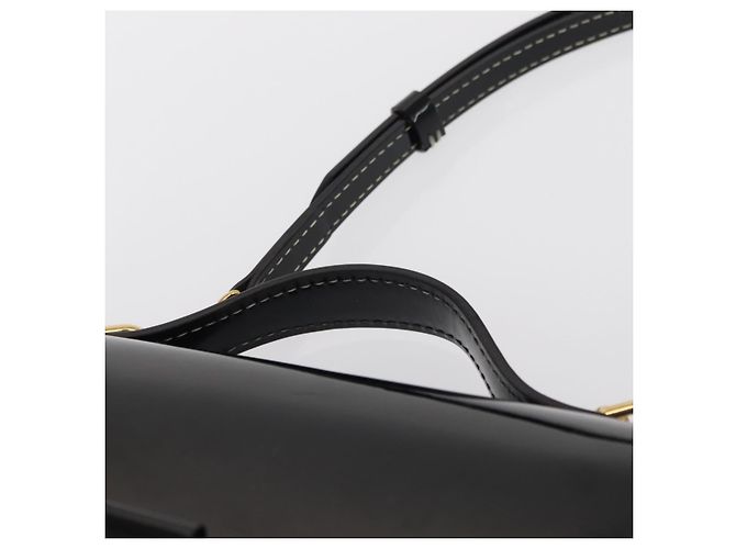 LOUIS VUITTON Vernis Monceau BB Handtasche 2way Noir Manetic LV - Ansicht 14