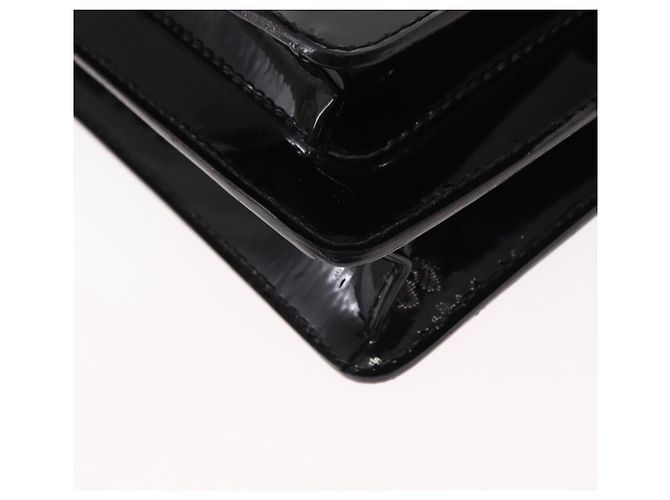 LOUIS VUITTON Vernis Monceau BB Handtasche 2way Noir Manetic LV - Ansicht 16