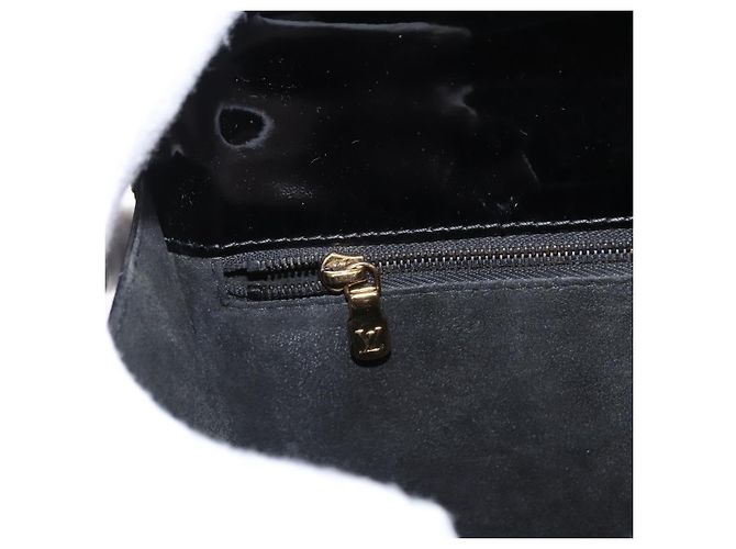 LOUIS VUITTON Vernis Monceau BB Handtasche 2way Noir Manetic LV - Ansicht 24