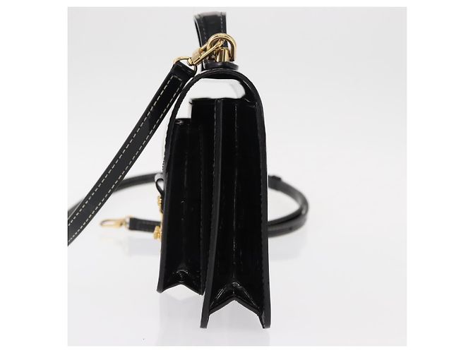 LOUIS VUITTON Vernis Monceau BB Handtasche 2way Noir Manetic LV - Ansicht 3