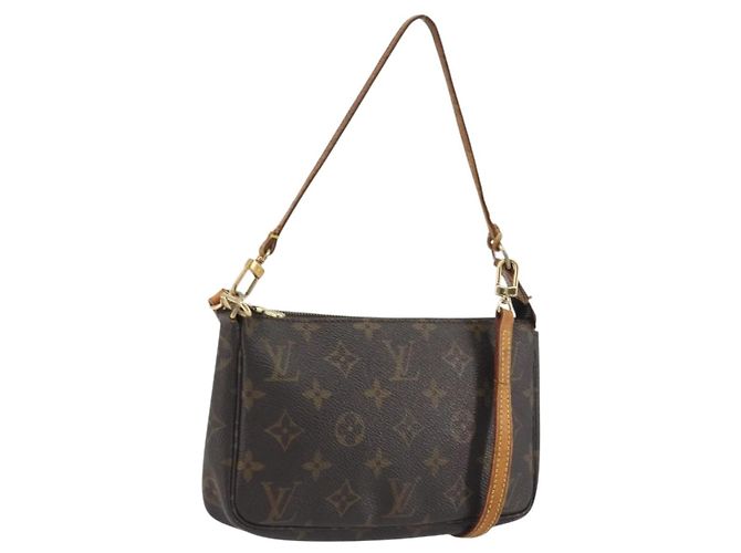 LOUIS VUITTON Monogram Pochette Accessoires Pouch M51980 LV - vista 23