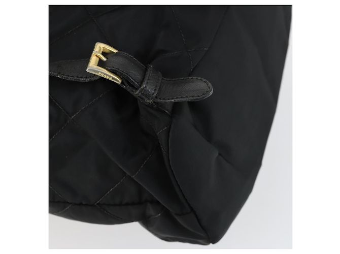 PRADA Rucksack Nylon Black Gold - Ansicht 19