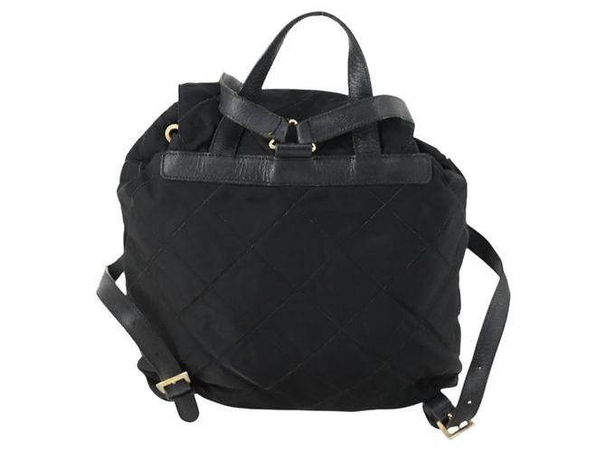 PRADA Rucksack Nylon Black Gold - Ansicht 2
