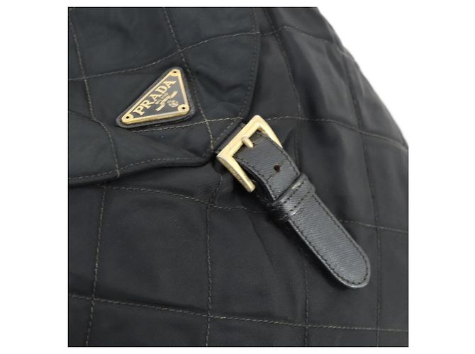 PRADA Rucksack Nylon Black Gold - Ansicht 20