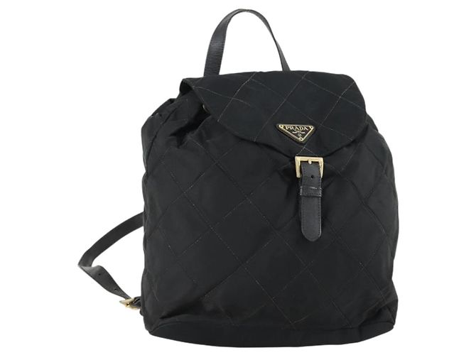 PRADA Rucksack Nylon Black Gold - Ansicht 28