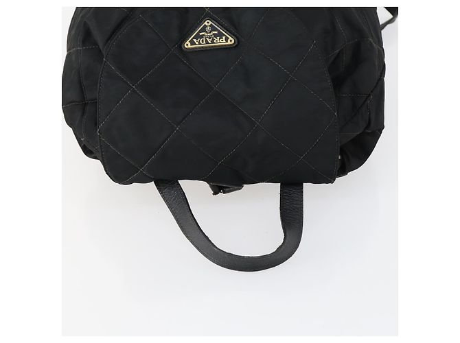 PRADA Rucksack Nylon Black Gold - Ansicht 6