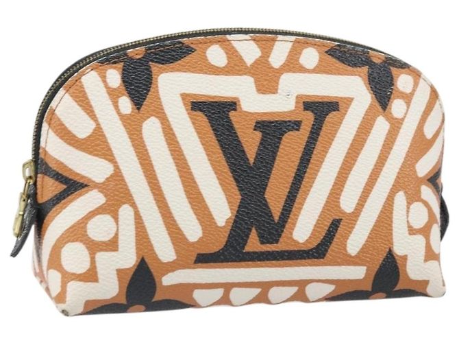 Organizer LOUIS VUITTON Giant Crafty Pochette Cosmetic PM Creme Caramel M45475 - vista 19