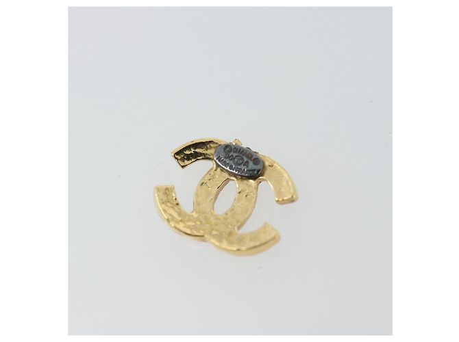Timeless CHANEL Pierce metal Gold Tone CC - vista 15