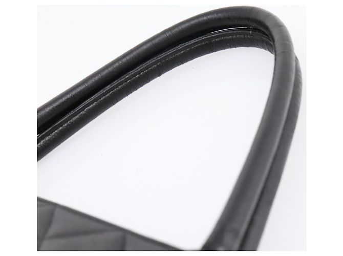 Borsa Tote Standard CHANEL Pelle Caviar Nero Oro CC - vista 14