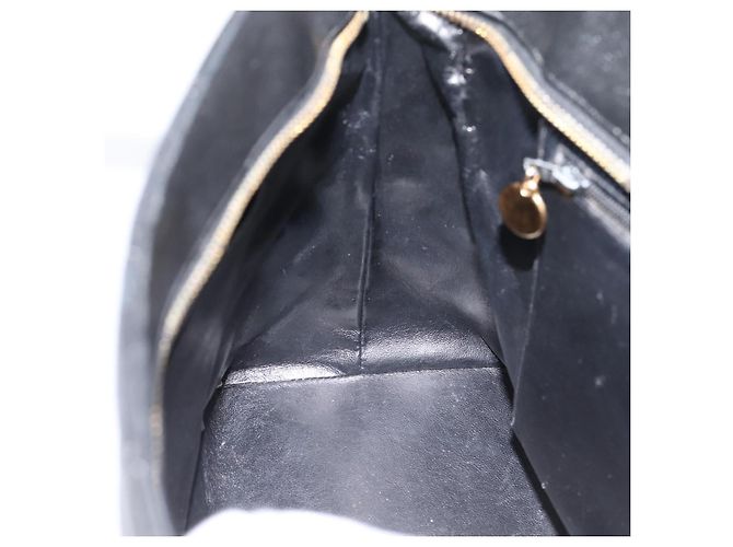 Borsa Tote Standard CHANEL Pelle Caviar Nero Oro CC - vista 21