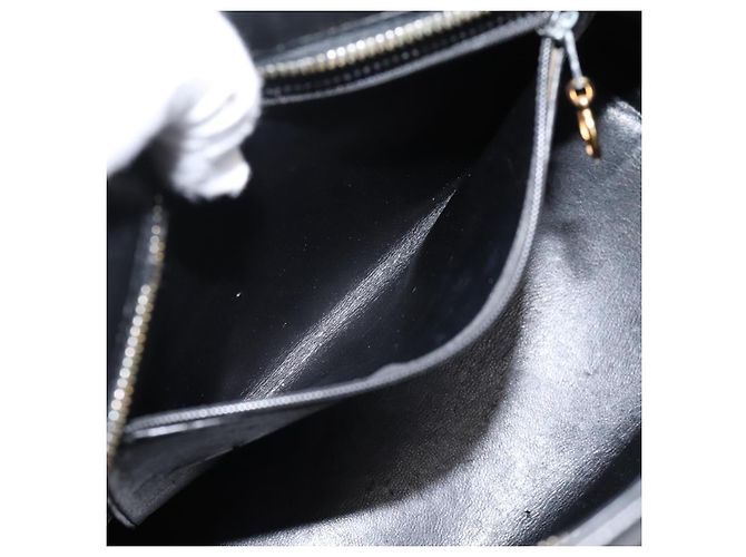 Borsa Tote Standard CHANEL Pelle Caviar Nero Oro CC - vista 23