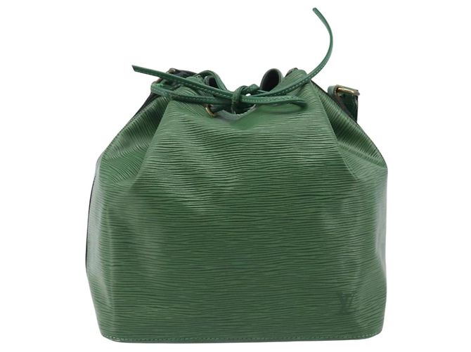 Borsa a tracolla LOUIS VUITTON Epi Petit Noe Green M44104 LV - vista 13