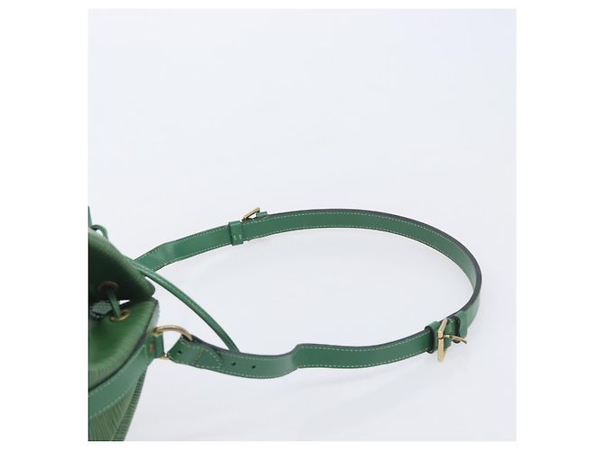 Borsa a tracolla LOUIS VUITTON Epi Petit Noe Green M44104 LV - vista 14