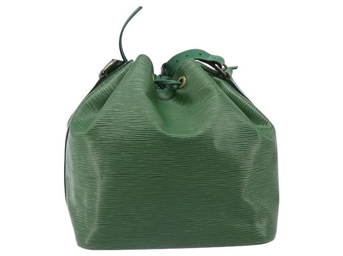 Borsa a tracolla LOUIS VUITTON Epi Petit Noe Green M44104 LV - vista 2