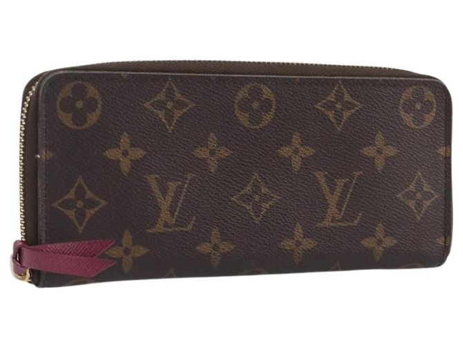 LOUIS VUITTON Monogram Portefeuille Clemence Long Wallet M60742 LV - vista 23
