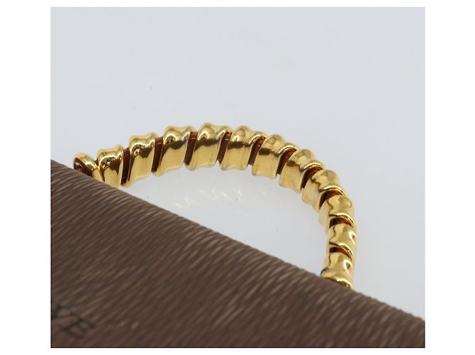 Borsa a mano LOEWE Velazquez in pelle marrone e oro - vista 8