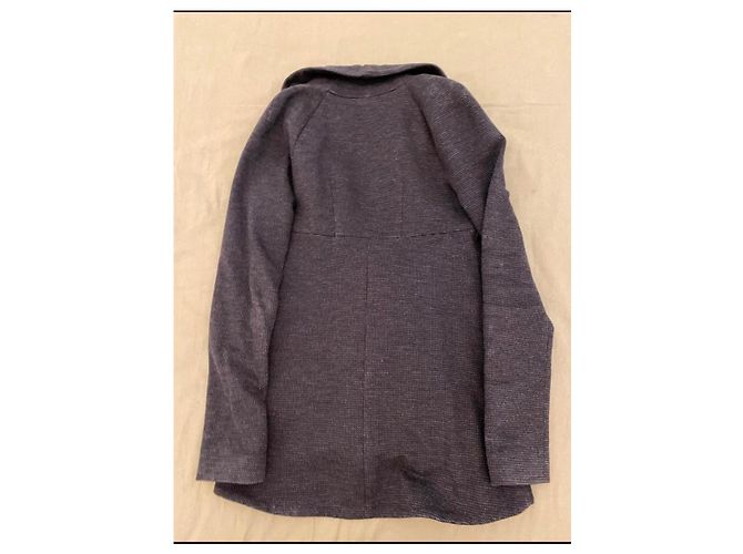 Patrizia Pepe Grey Short Coat - view 9