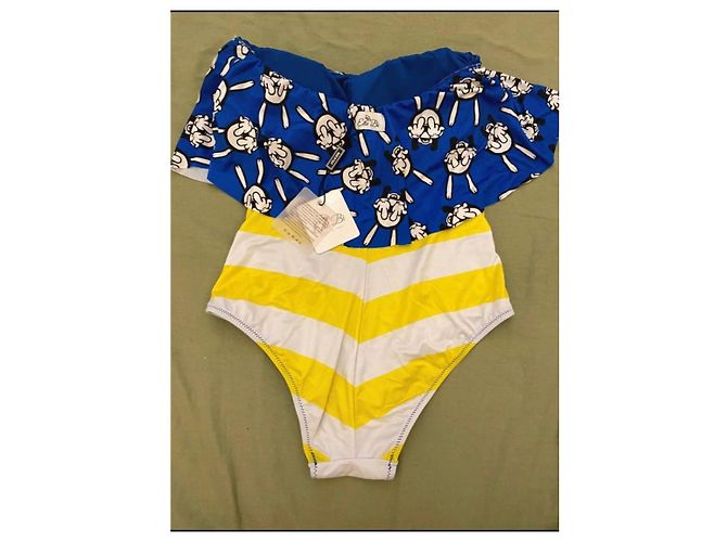 Autre Marque Bañador Elle Bi de rayas con Mickey Mouse - vista 4