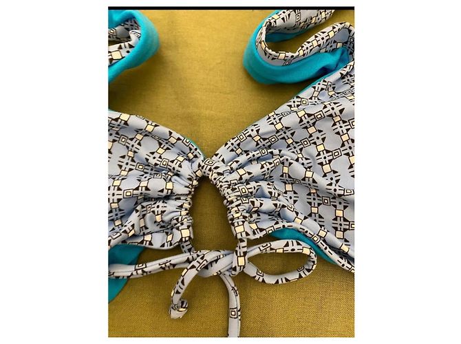Autre Marque Bikini Elle Bi estampado geométrico - vista 4