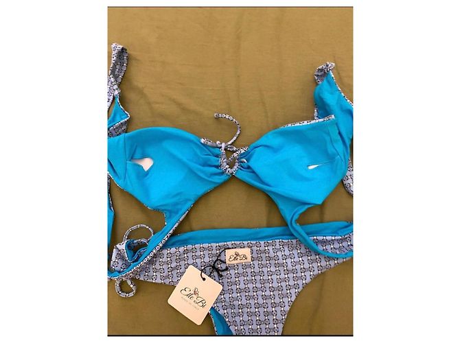 Autre Marque Bikini Elle Bi estampado geométrico - vista 5