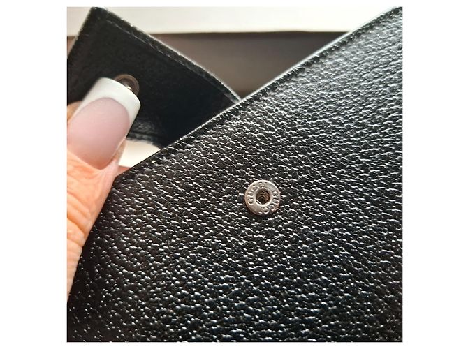 Portafoglio Gucci in pelle nera - vista 8