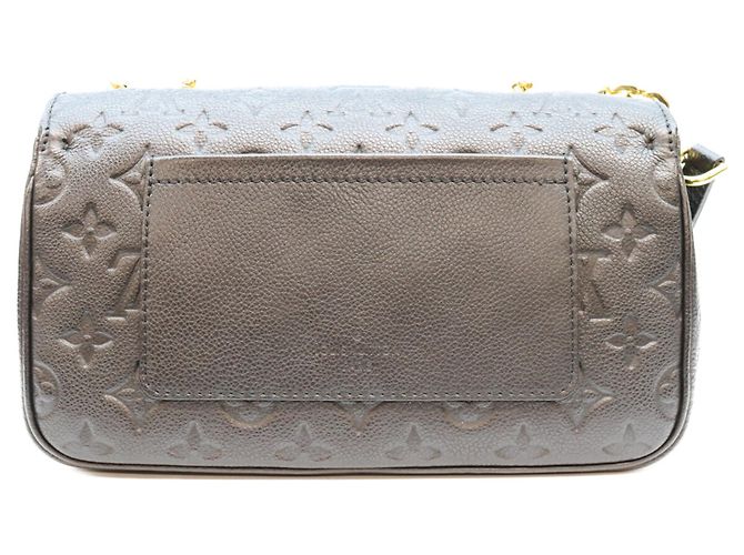 Bolso de hombro con cadena Louis Vuitton Monogram Empreinte Noir Marceau - vista 3