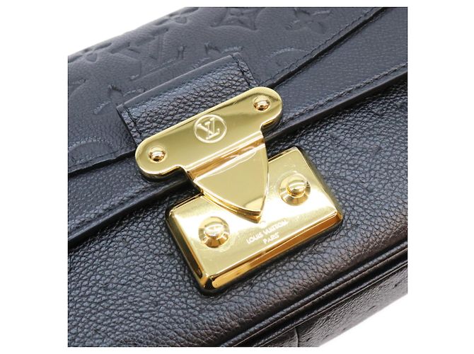 Bolso de hombro con cadena Louis Vuitton Monogram Empreinte Noir Marceau - vista 6