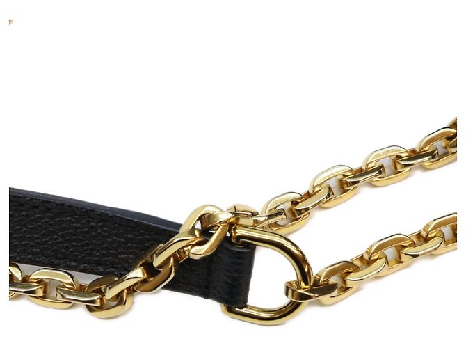 Bolso de hombro con cadena Louis Vuitton Monogram Empreinte Noir Marceau - vista 7
